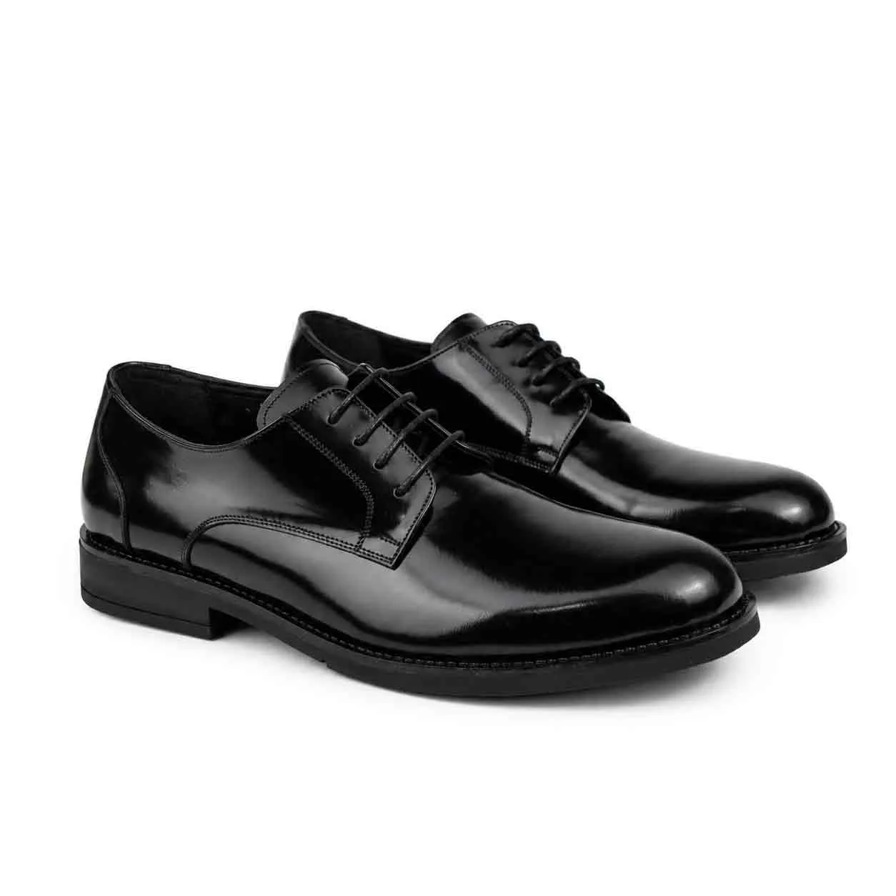 CHAUSSURE HOMME 101-2 NOIR verni..........    miniature